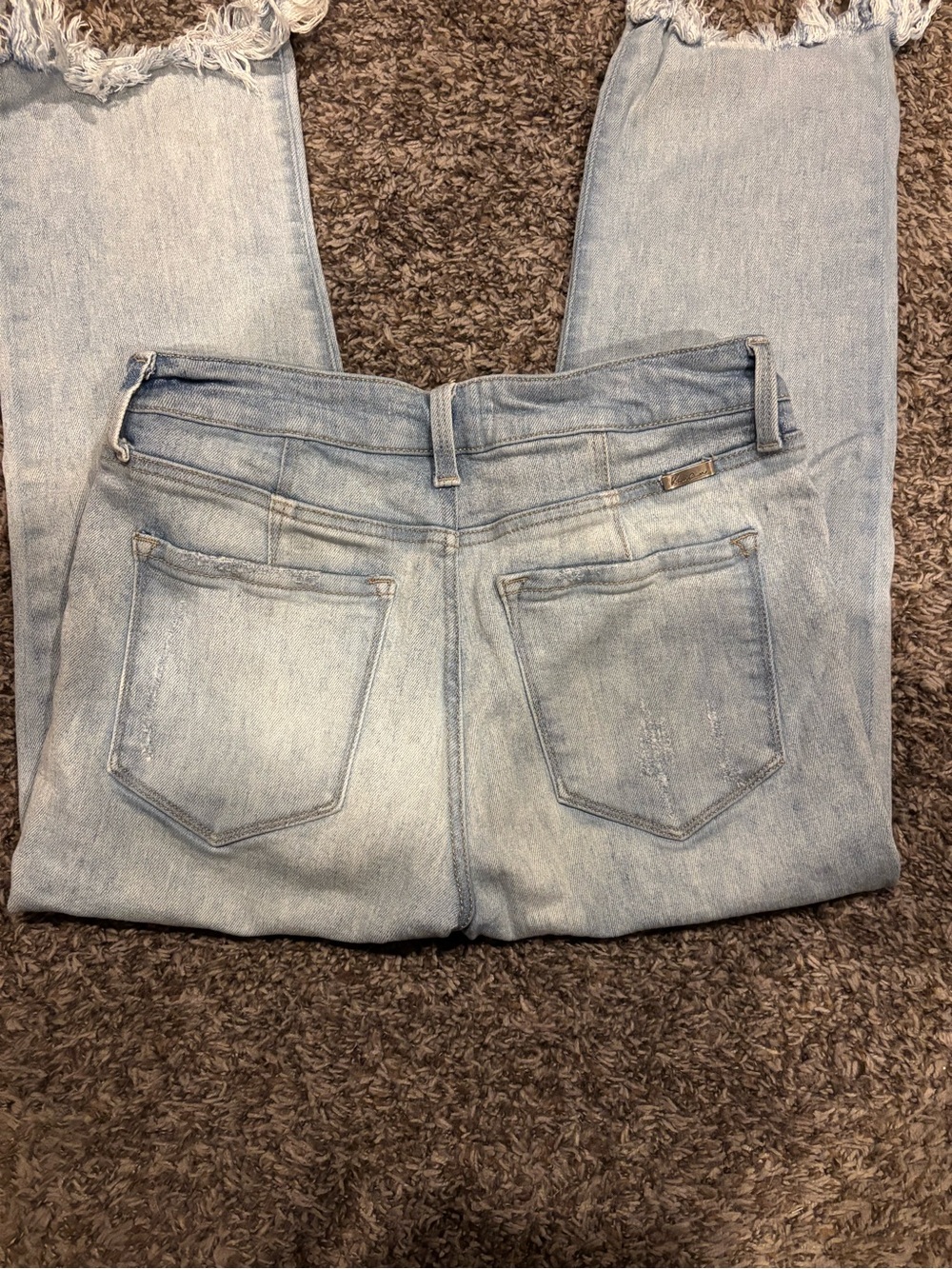 Women’s KanCan Light Wash Cropped Ankle Jeans